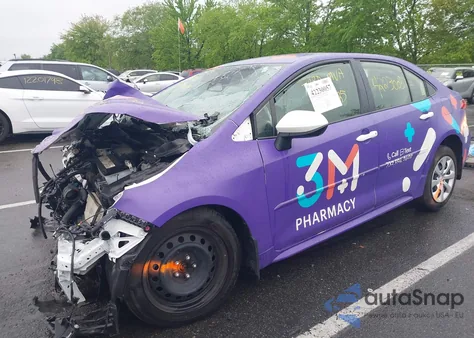 2023 Toyota Corolla Le z USA, uszkodzony, nr VIN JTDB4MEE5PJ007099